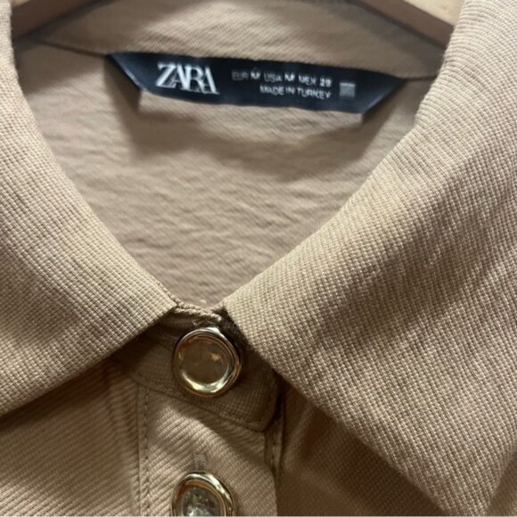 Zara inimalist tilitarian amel olour umpsuit - Picture 7 of 16